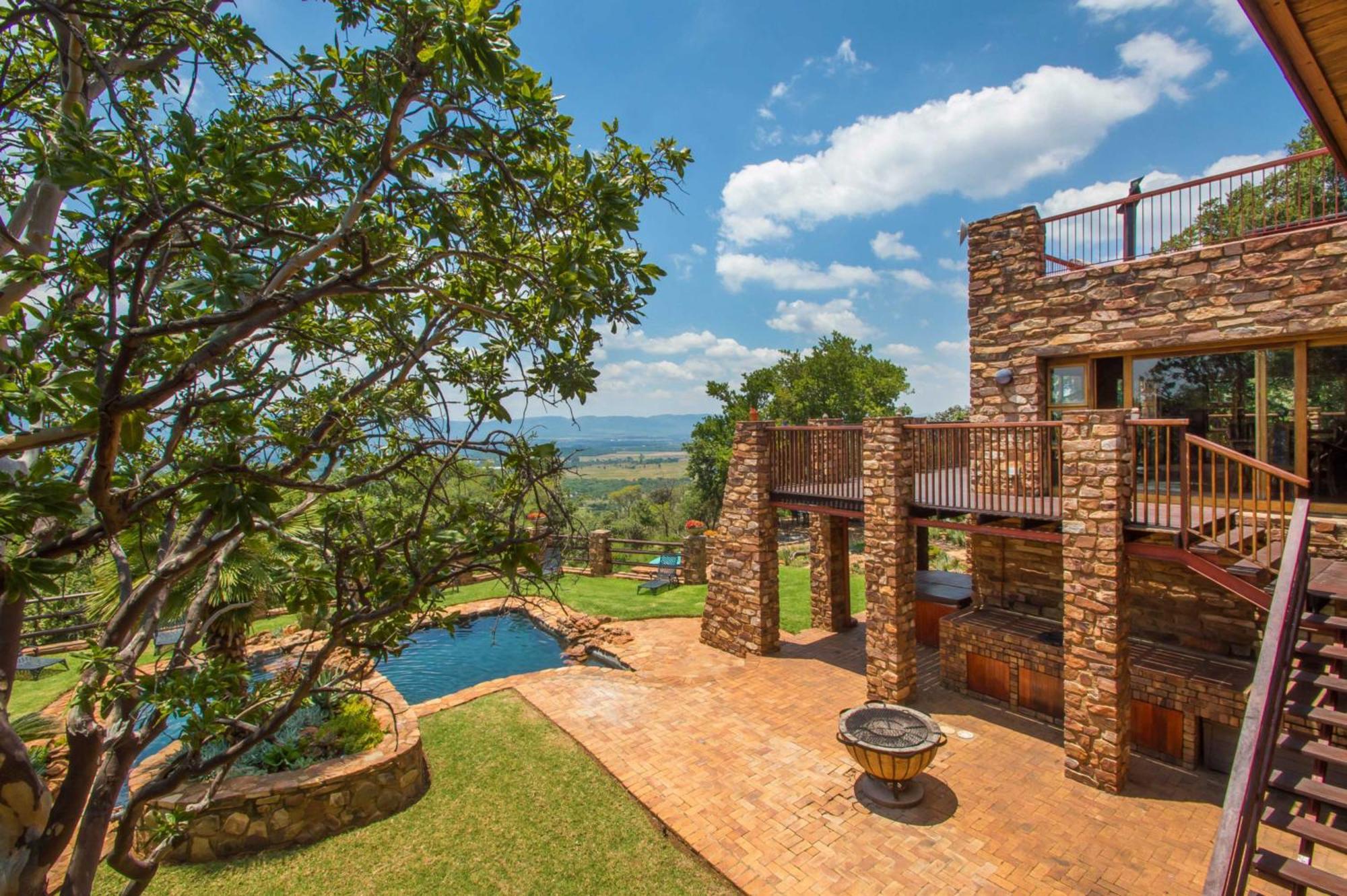 Idwala Le Ingwe Lodge Hekpoort Esterno foto